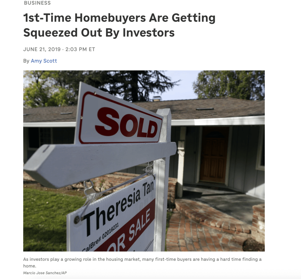 Screenshot from NPR article.